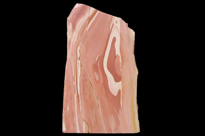 Polished Pink Opal Slab - Western Australia #152110